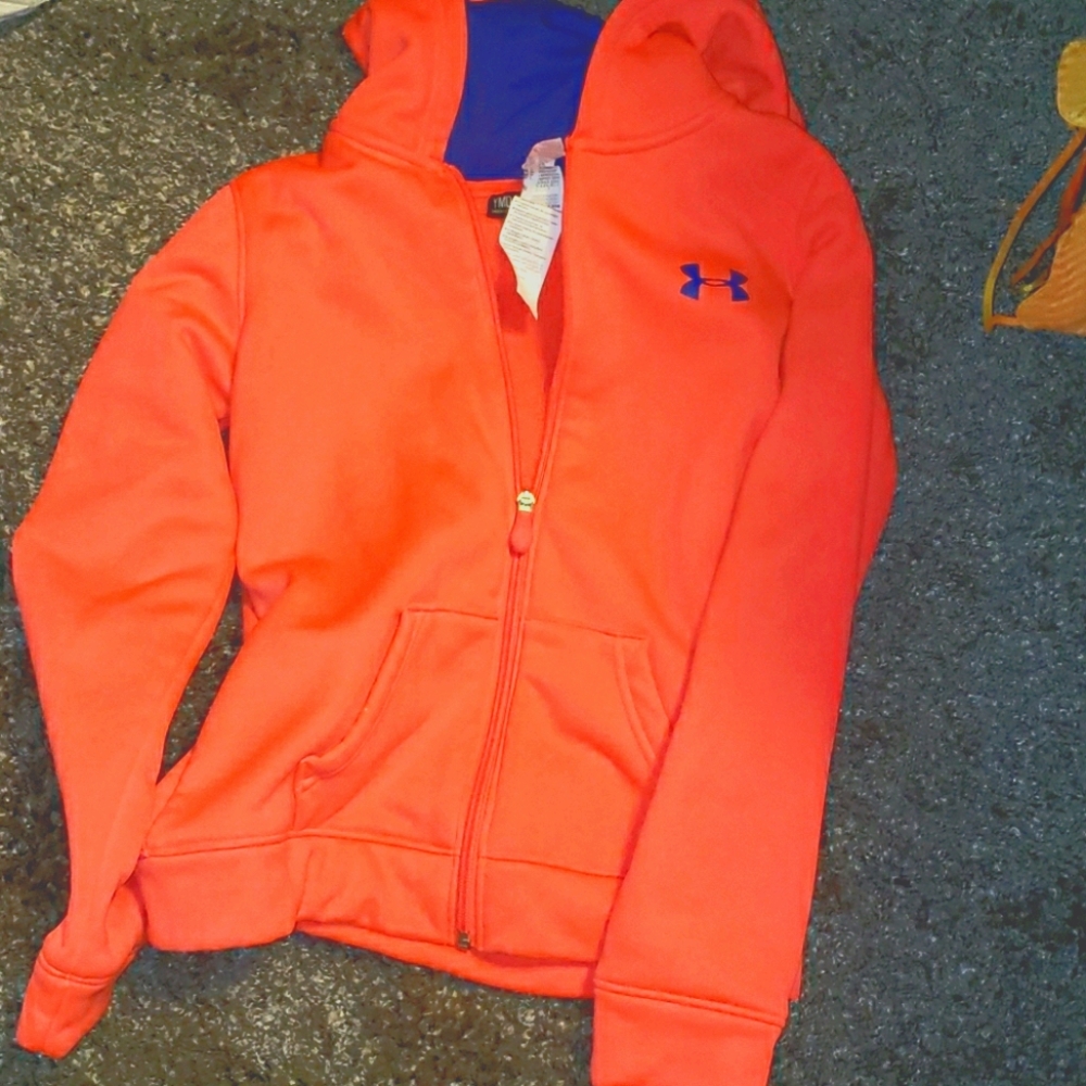 under armour full zip hoodie